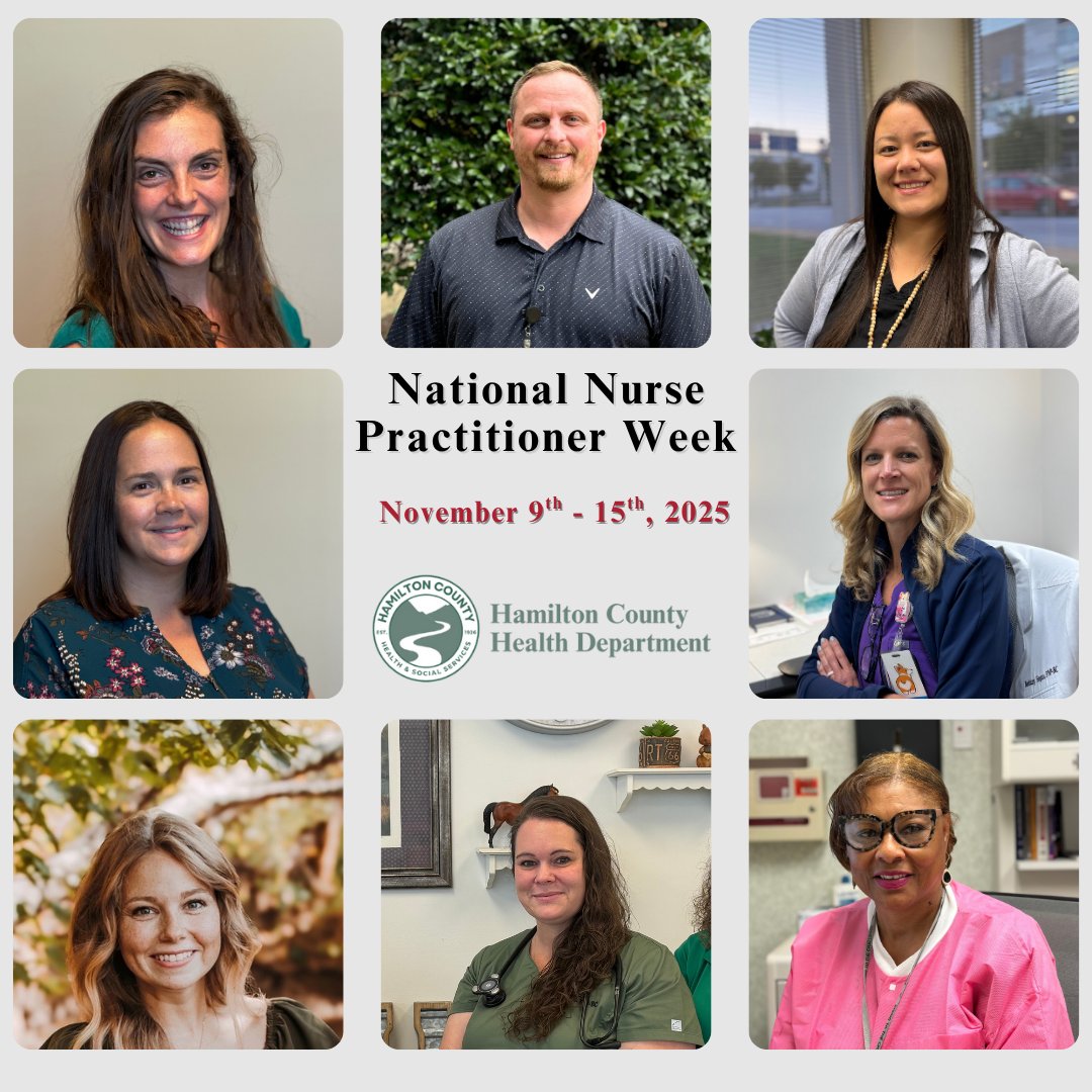 National Nurse Practitioner Week: November 9th - 15th

We want to take this opportunity to recognize the Hamilton County Health Department and the Homeless Health Care Primary Care Clinicians. Their commitment to our community is truly invaluable. To learn more of the services