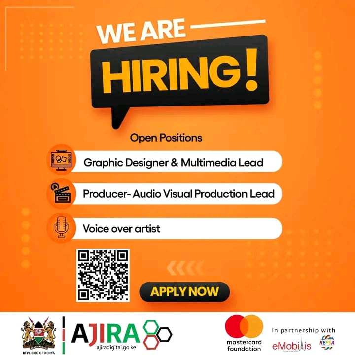 bree98635's tweet image. 🎙️ Are you a talented voice-over artist or graphic designer? Ajira is looking for you! 
Join the movement and turn your skills into income. @eMobilisXAjira_ 
#BeyondTheDesk #Ajiraclubsedition #Ajiradigitalprogram