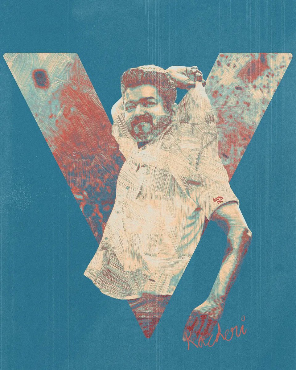 V for Victory <a href="/actorvijay/">Vijay</a> ❤️‍🔥

#JanaNayagan