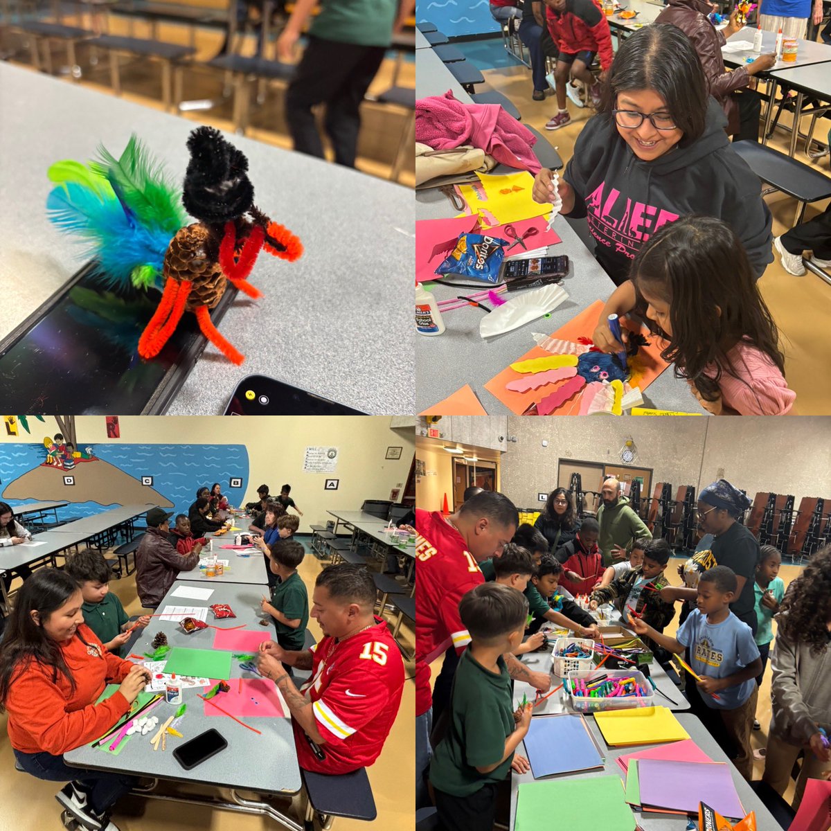 tessrenae02's tweet image. Library Night was awesome! Thank you to @PetroskyLibrary and Mrs. Tubbs for a great event with turkey crafting and catapulting, a fun read aloud, and useful information about dyslexia! Our @PetroskyPirates families had so much fun! #learningisfun #STEAM #anchoredinsuccess