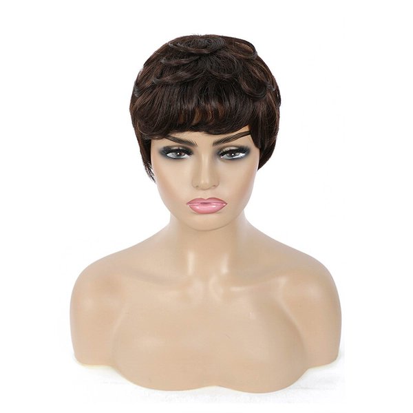I just received Short Pixie Cut Straight Machine Made Wigs With Bangs Cheap Brazilian Human Hair from Rin via Throne. Thank you! throne.com/janejudge #Wishlist #Throne