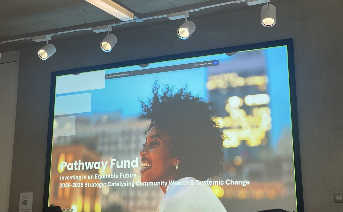 EquityinFinance's tweet photo. Great to attend the launch of Pathway Fund’s Strategy: Investing in an Equitable Future! This strategy is the blueprint for catalysing wealth generation and economic justice in Black and Ethnically Minoritised communities across the UK. 📈 https://t.co/25daahfabs