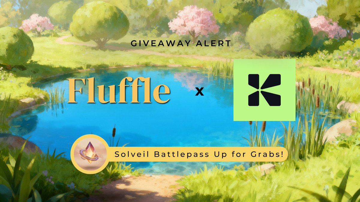 fluffleworld's tweet image. We’re gifting 3 Solveil VIP Passes over the next 24 hours to celebrate our @KuruExchange stream. 

To participate:
🌸 Like this post
🌸 Follow both @KuruExchange and @fluffleworld 
🌸 Tag a friend who needs to get off their phones

Winners announced tomorrow.