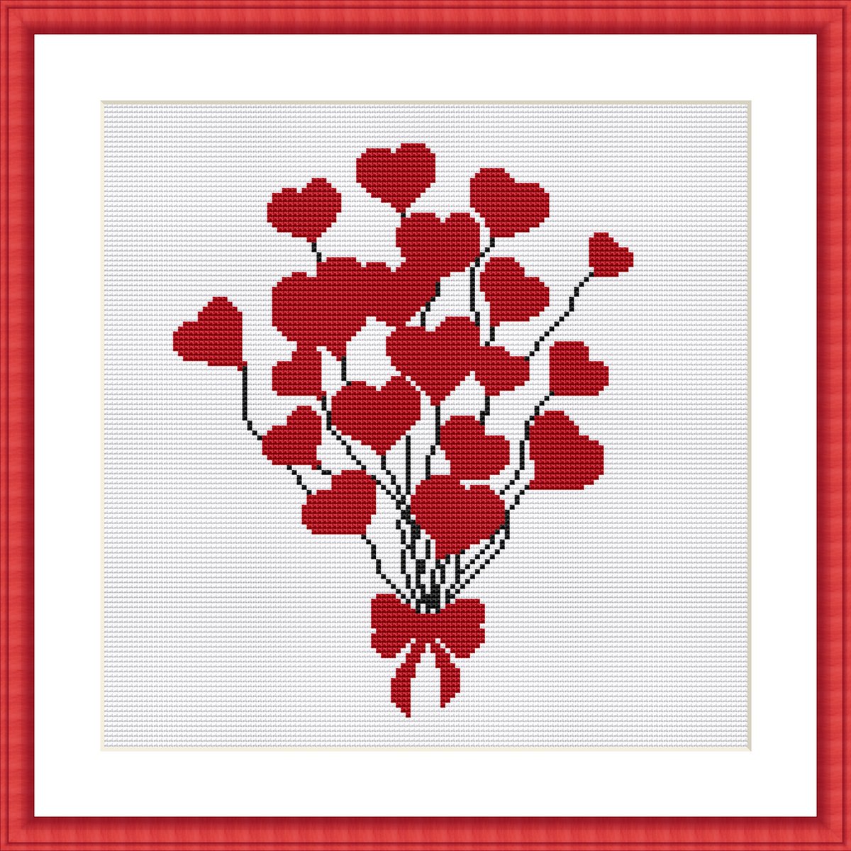 etaminepatterns's tweet image. Happy Wednesday !! ❤️

Heart Bouquet Cross Stitch PDF Pattern, Love Flower With Red Bow
#valentinesdaygifts #romanticdecor #crossstitchpatterns #handembroidery #etsyshop

👉🏼 etsy.me/442nSKb 👈🏼