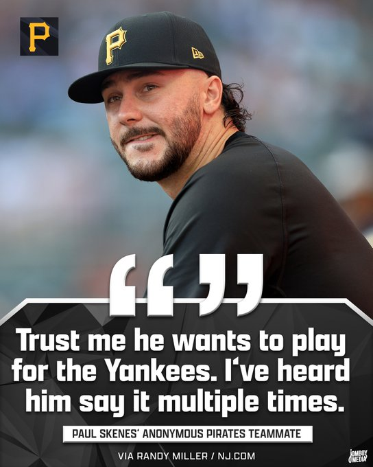 Paul Skenes is already looking to leave the Pirates😂😂

Are the Pirates the worst organization in all of sports?🤔