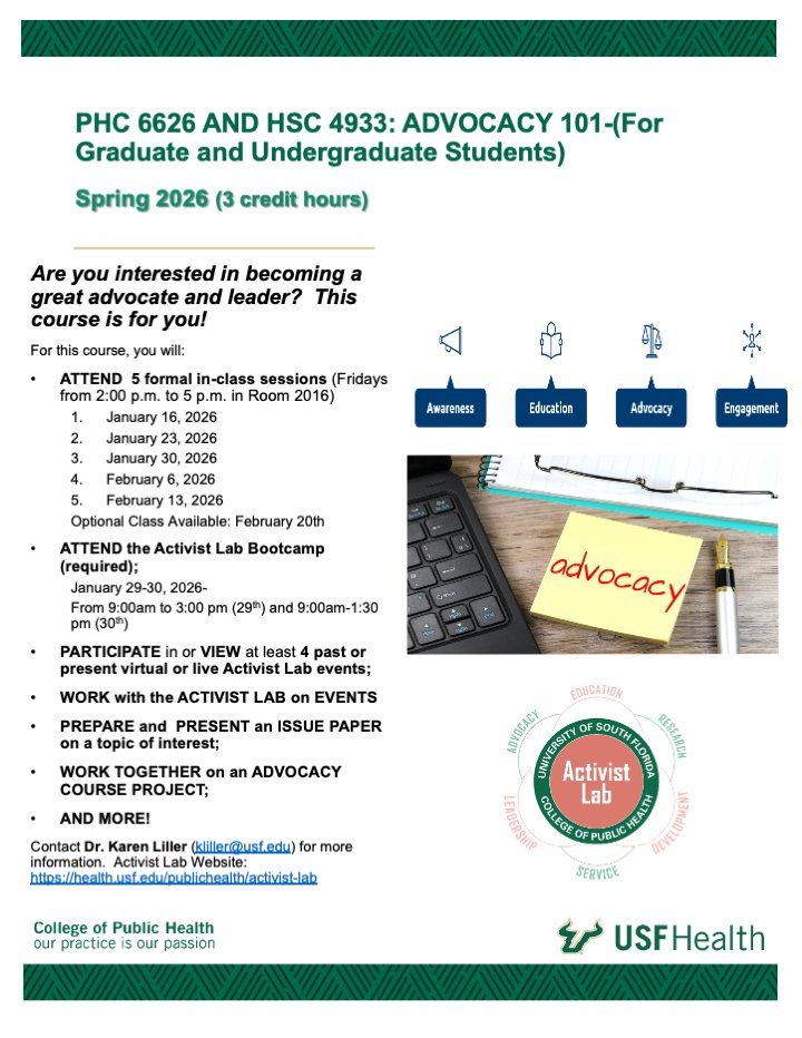 If you are passionate about making a difference in your community and aspire to become a stronger advocate and leader in public health, enroll today and take a step toward transforming the future of public health!