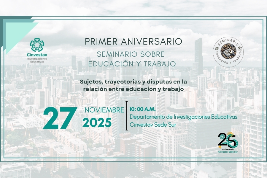 ¡Celebremos juntos el Aniversario del SEyT!
27/11/25
Auditorio Enrique Hong, Edificio de Farmacobiología – Cinvestav Sede Sur
Regístrate aquí:
docs.google.com/forms/d/e/1FAI…
Contacto: seyt.diecinvestav@gmail.com
Página web:cinvestav.mx/sur/conocenos/…
#SEyT #Cinvestav #DIESedeSur