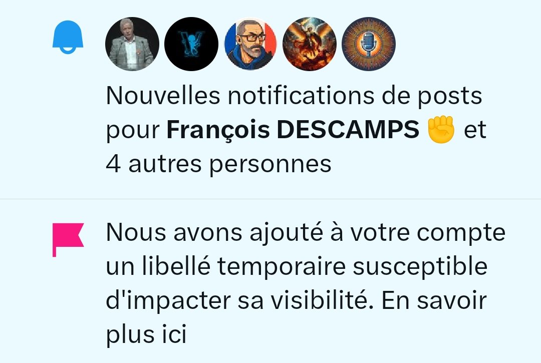 SchosJean's tweet image. &quot;DES DÉMONS SONT À L&apos;ŒUVRE&quot; SUR LE RÉSEAU SOCIAL #X FRANCE
#RS #ALGORITHME #MODÉRATION 🇫🇷🇫🇷🇫🇷🇫🇷🇫🇷