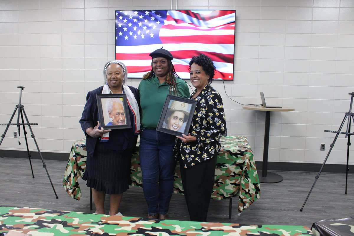 montgcitypandr's tweet image. Today, we gathered in honor of the remarkable Romay Johnson Davis — a trailblazer, veteran, and inspiration to generations. The event featured a heartfelt tribute and a special guest speaker, Stacia Robinson.

#funinmgm #ourmgm #romayjohnsondavis