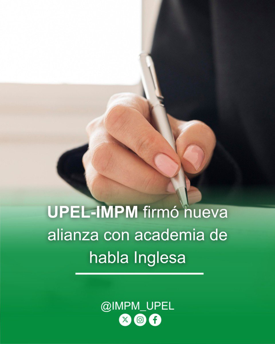 upel.edu.ve/upel-impm-firm…

#upelimpm #alianza #academiadeingles #onenglish
