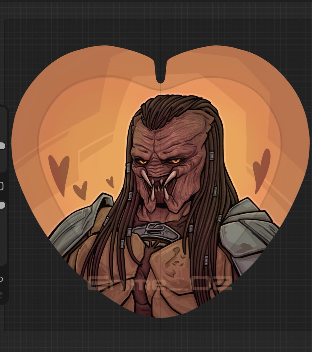 I might print him out tomorrow (if i won’t be dead after work)
#PredatorBadlands