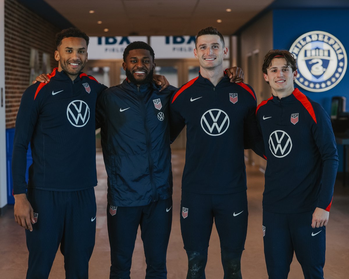 Auston Trusty.
Mark McKenzie.
Matt Freese.
Brenden Aaronson.

Made in Philadelphia.