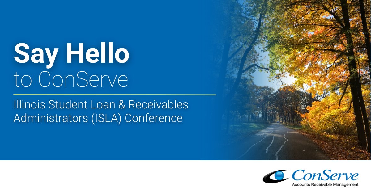ConServeARM's tweet image. ConServe is proud to attend the ISLA Conference on November 18, at the Morton Arboretum in Lisle, IL! We Look forward to meeting you at the conference and learning more about your collection needs. Schedule a meeting today with our collection experts! conserve-arm.com/meet-conserve/