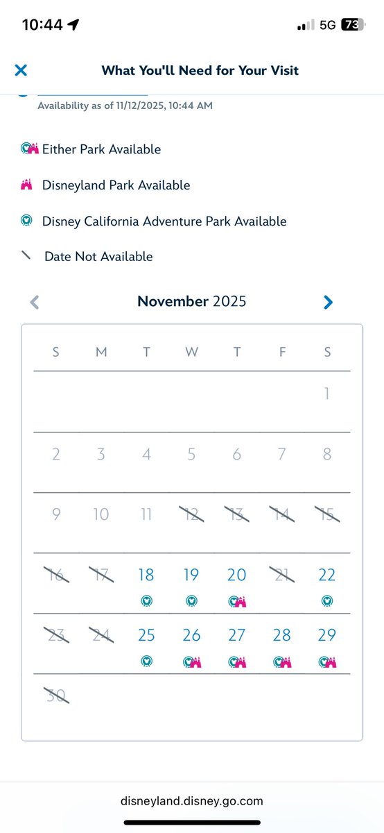 Imagine you just spent $1850 on an inspire key and went to make a reservation to use it and this is what you see.