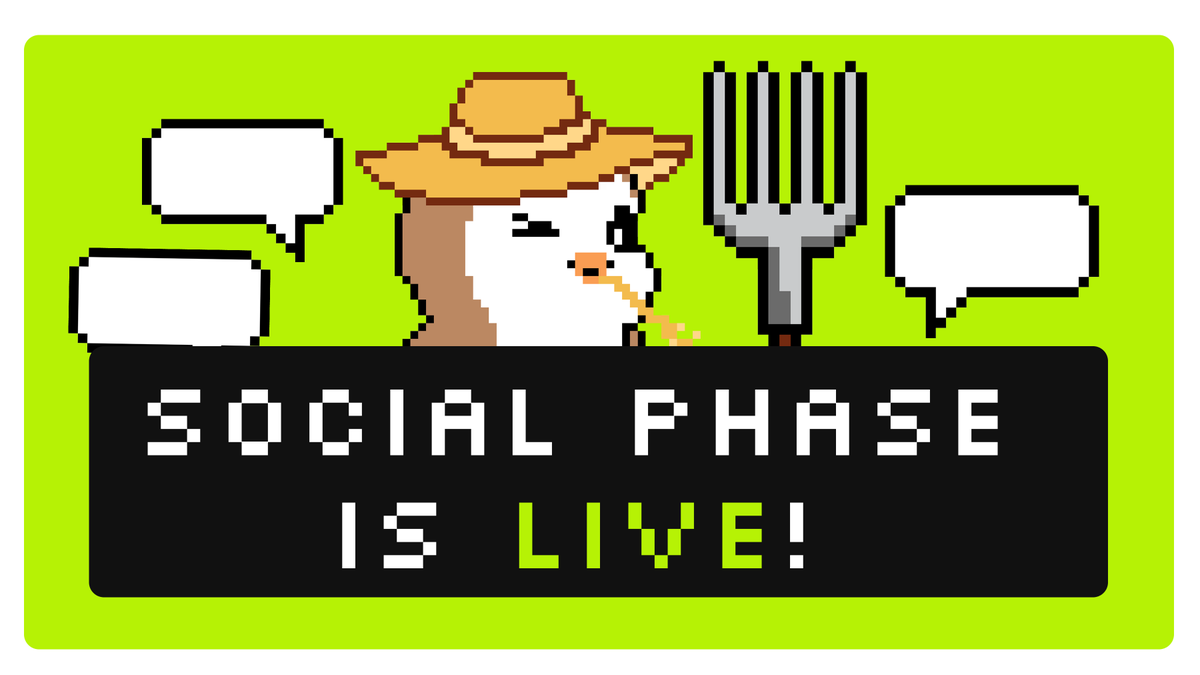 🚜 The Social Phase is LIVE!

The game’s MVP is just around the corner. The fields of Farmstract are buzzing and only the most active will harvest the rewards 🌾

For a short time, you can earn WL Codes and unlock: Common, Epic, or even Legendary WL.

Be active, comment, retweet,