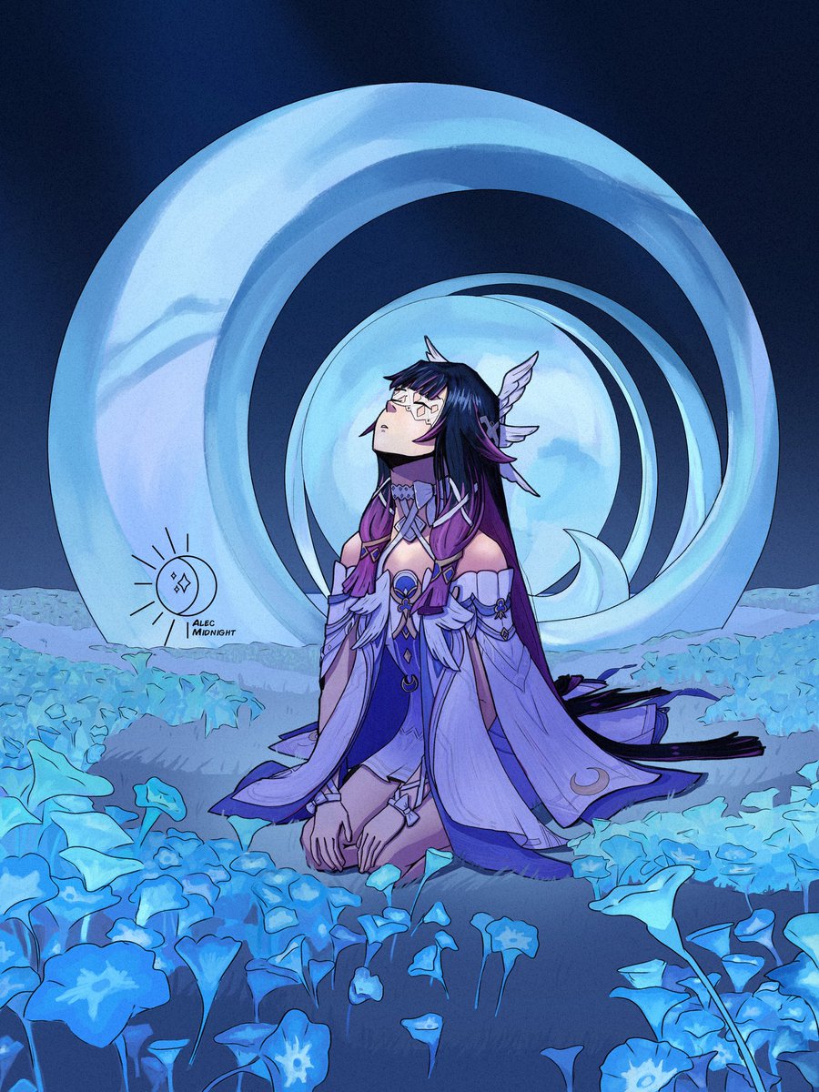 AlecMidnight's tweet photo. Some columbina art, anyone? #GenshinImpact #Columbina https://t.co/BMKH9tzd1I