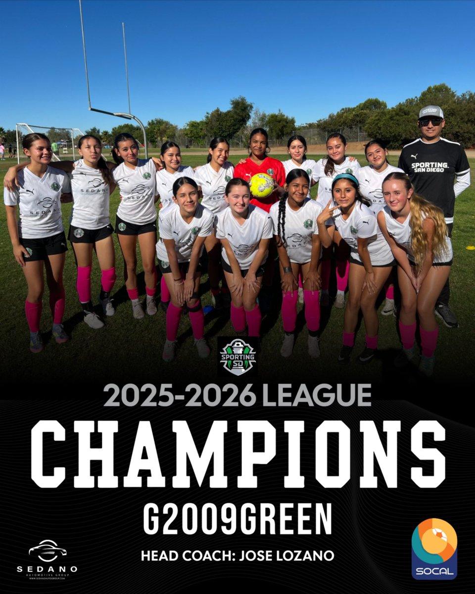 Jose Lozano, League Champions with both his teams! Two for two! #puma #playforthepatch #sedanoautogroup #socalsoccer #sandiegosoccer #youthsoccer