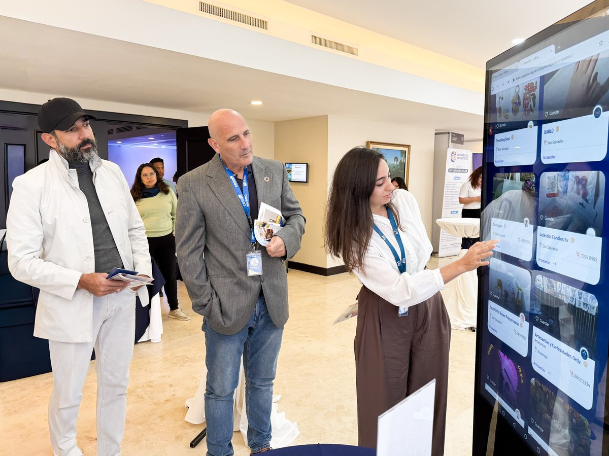 Realizamos CONEXEM, un espacio para interconectar empresas e instituciones y servicios que busca potenciar la competitividad de las MYPE y la innovación en los emprendimientos del AMSS. Gracias a la seguridad, ahora impulsamos el desarrollo económico del país en diferentes