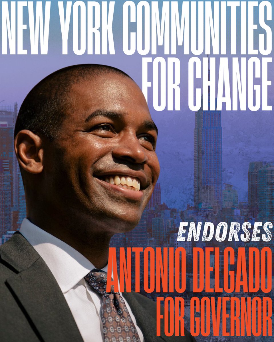 Our movement is growing — and today, it got even stronger.

Thank you <a href="/nychange/">New York Communities for Change</a> for your endorsement and for standing with us in the fight to ensure New
York is affordable for all New Yorkers - not just a wealthy few.

This is what people power looks like.