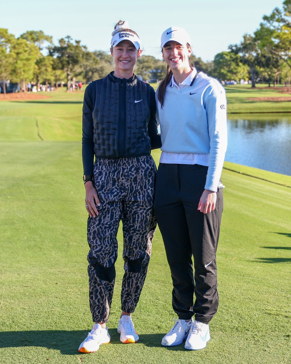 LPGA's tweet image. Icons. 🌟

@NellyKorda | @CaitlinClark22