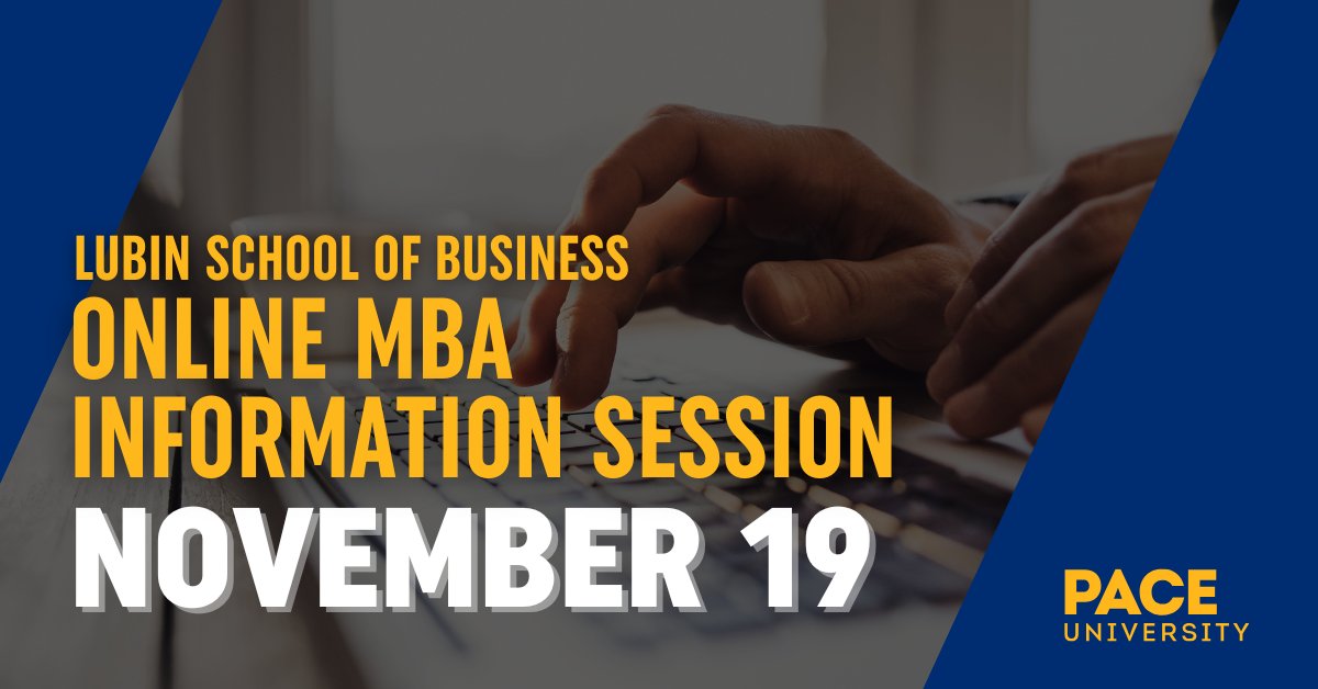 LubinBSchool's tweet image. Interested in advancing your business career?

Join our live online information session on November 19 to learn about our online MBA program built for busy professionals!

Register now: bit.ly/448CpE7
