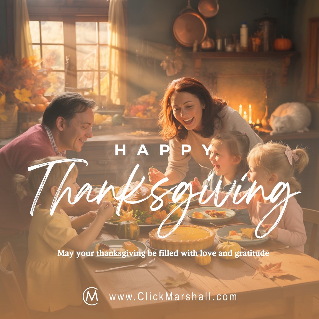 The table is full, and our hearts are even fuller! 🍂 🦃

Celebrate the little moments that make this season so special. 

What’s making your Thanksgiving extra special this year?