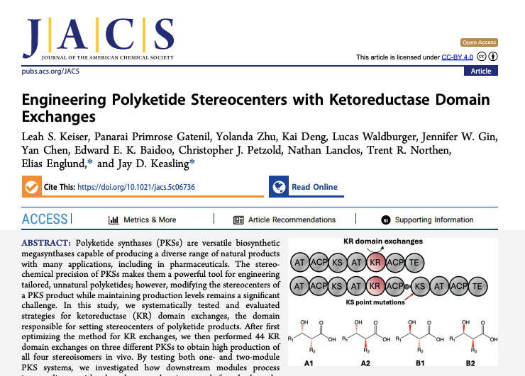 Keasling Lab 🏳️🌈🏳️⚧️ tweet media
