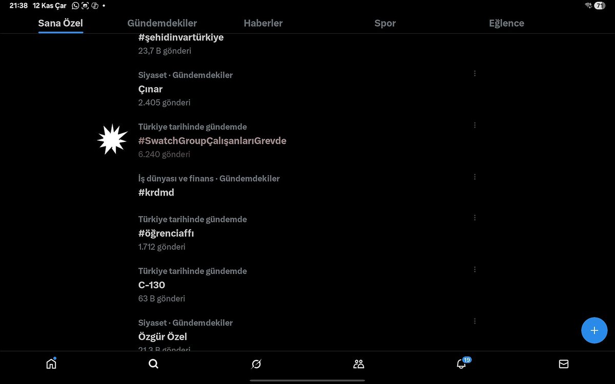 Bu mücadeleye kimse sessiz kalamaz...

Koop-İş varsa umut var ❗️

#SwatchGroupÇalışanlarıGrevde
<a href="/Swatch/">Swatch</a> 
<a href="/swatchturkiye/">Swatch Türkiye</a> 
<a href="/SwatchINDIA/">Swatch India</a> 
<a href="/OmegaSwatch/">Swatch OMEGA ゲッター</a> 
<a href="/SwatchUK/">Swatch UK</a> 
<a href="/swatch_jp/">swatch_jp</a> 
<a href="/SwatchUS/">Swatch® US Official</a> 
<a href="/SwatchJordan/">SwatchJordan</a> 

<a href="/uniglobalunion/">UNI Global Union</a>