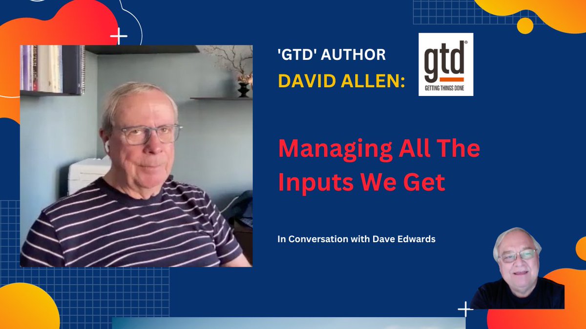 DaveEdwardsLLC's tweet image. It’s not just email anymore; we have lots of inputs coming at us.  Here’s how David Allen, the author of GTD/Getting Things Done, handles it.
daveedwardsmedia.com/2025/11/12/how…
#GTD #GettingThingsDone #productivity