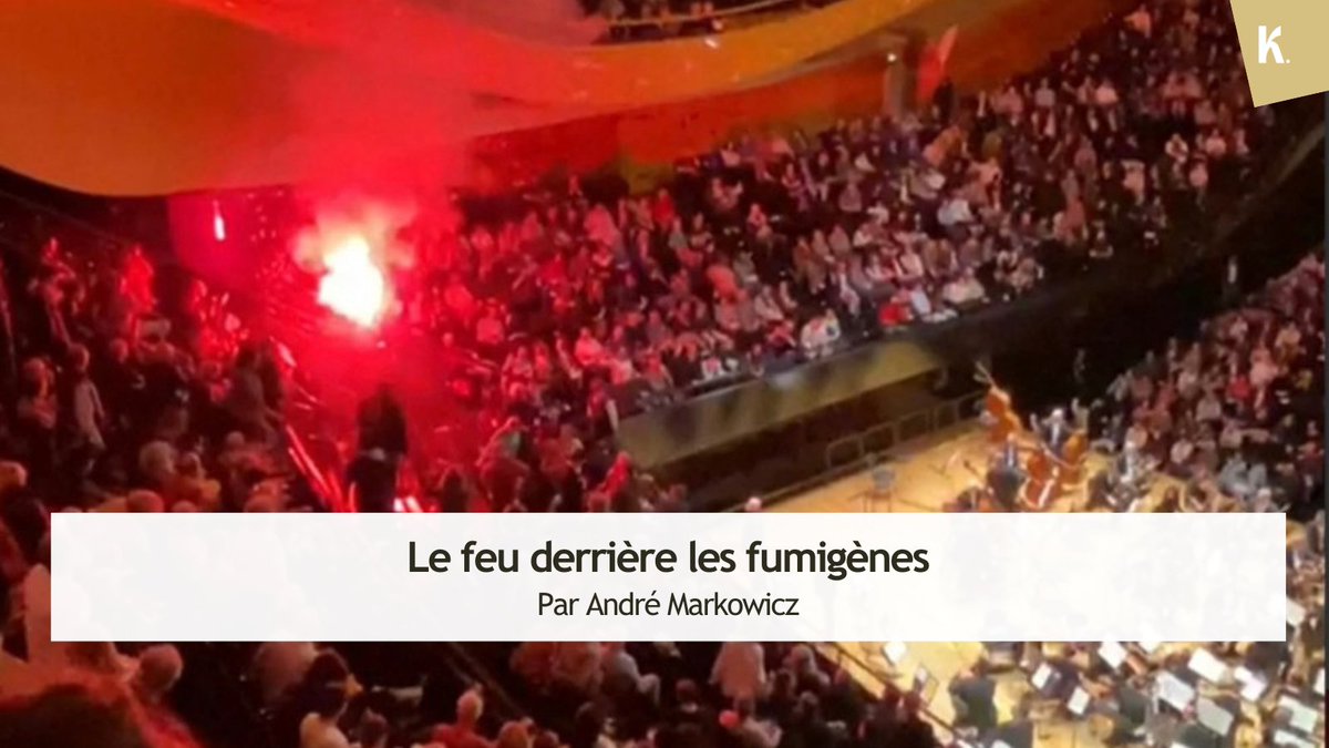 André Markowicz revient sur les interruptions du concert de l’Orchestre philharmonique d’Israël et montre comment, derrière le mot d’ordre du boycott, s’opère parfois le glissement d’une critique d’État vers la désignation d’un peuple « en bloc ».

➡️ k-larevue.com/le-feu-derrier…