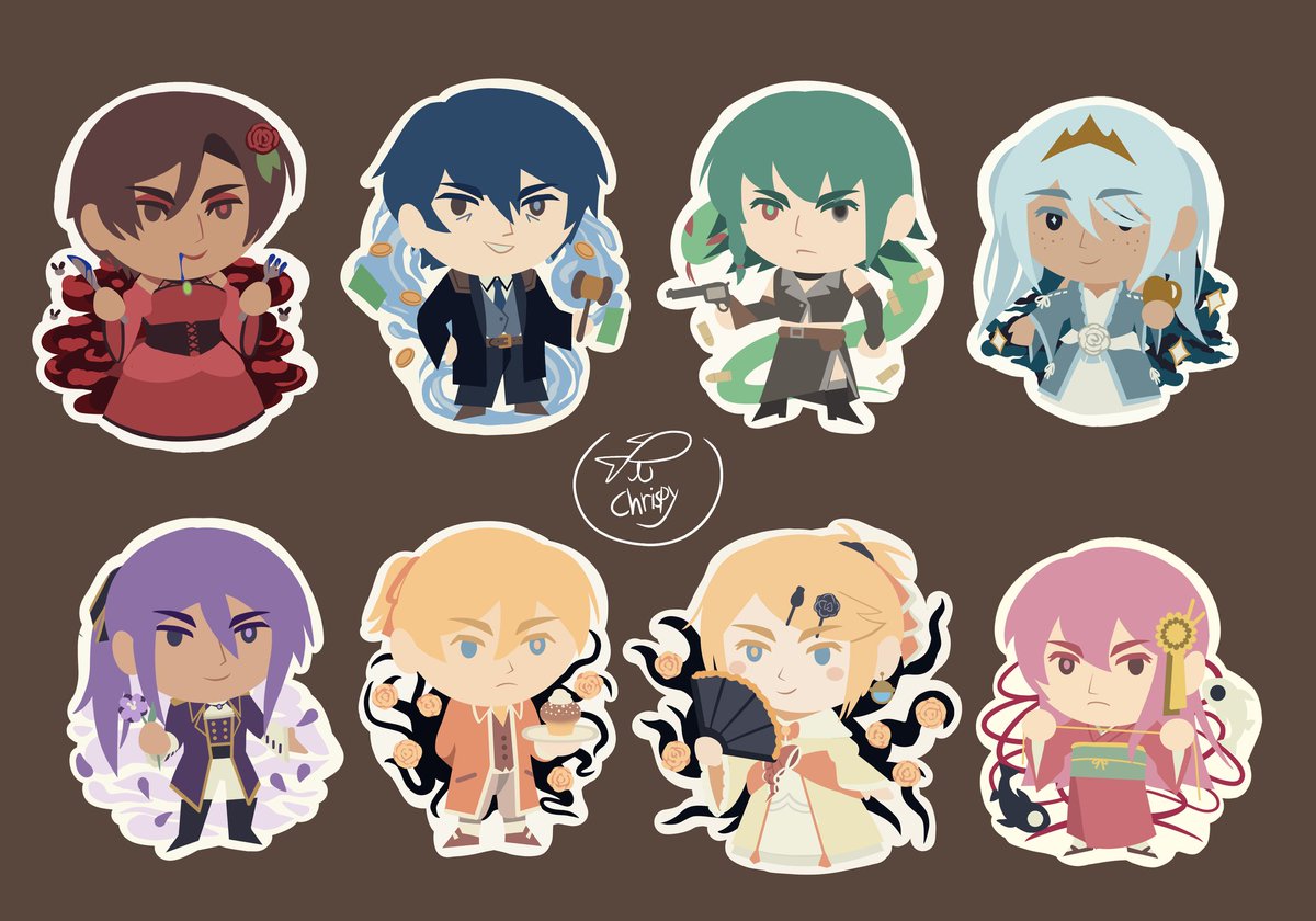 Galleyshusband's tweet photo. Evillious Chronicles Stickers - To be sold eventually
#evilliouschronicles #vocaloid #hatsunemiku #daughterofevil https://t.co/lHgXJTbqJB