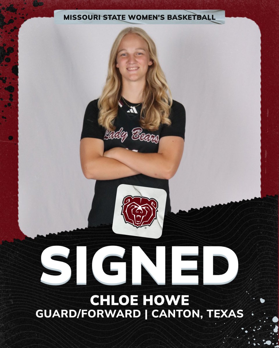 𝗪𝗲𝗹𝗰𝗼𝗺𝗲 𝘁𝗼 𝘁𝗵𝗲 𝗟𝗮𝗱𝘆 𝗕𝗲𝗮𝗿 𝗙𝗮𝗺𝗶𝗹𝘆, 𝗖𝗵𝗹𝗼𝗲! 🐻🏀

#LadyBears | #WeAreMoState | <a href="/chloe_howe24/">Chloe Howe</a>