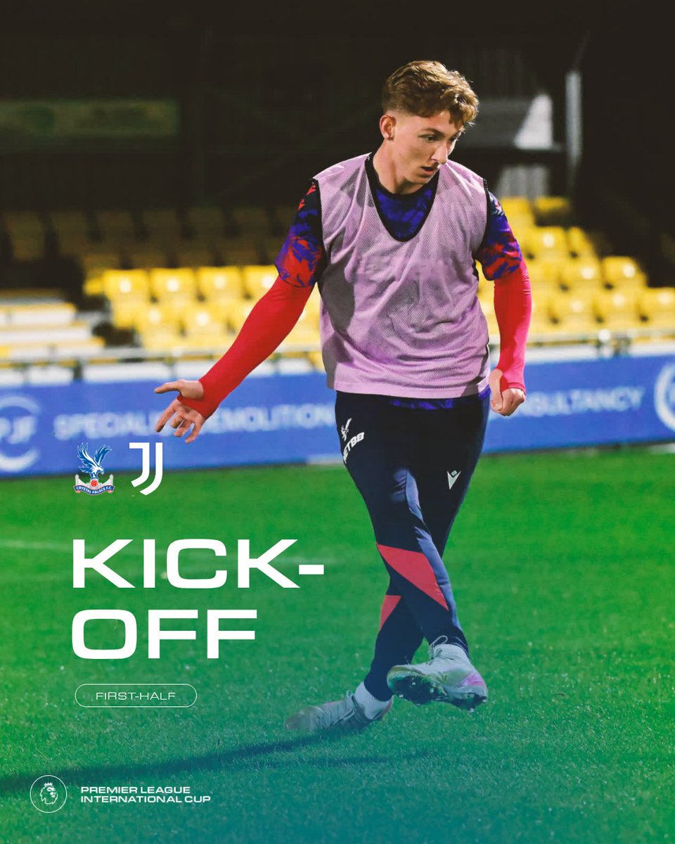 ▶️ We're underway!

C'MON YOU PALACE ❤️💙

📺 ➡️ tinyurl.com/3vr2xdcn

#CPFC | #PLInternationalCup