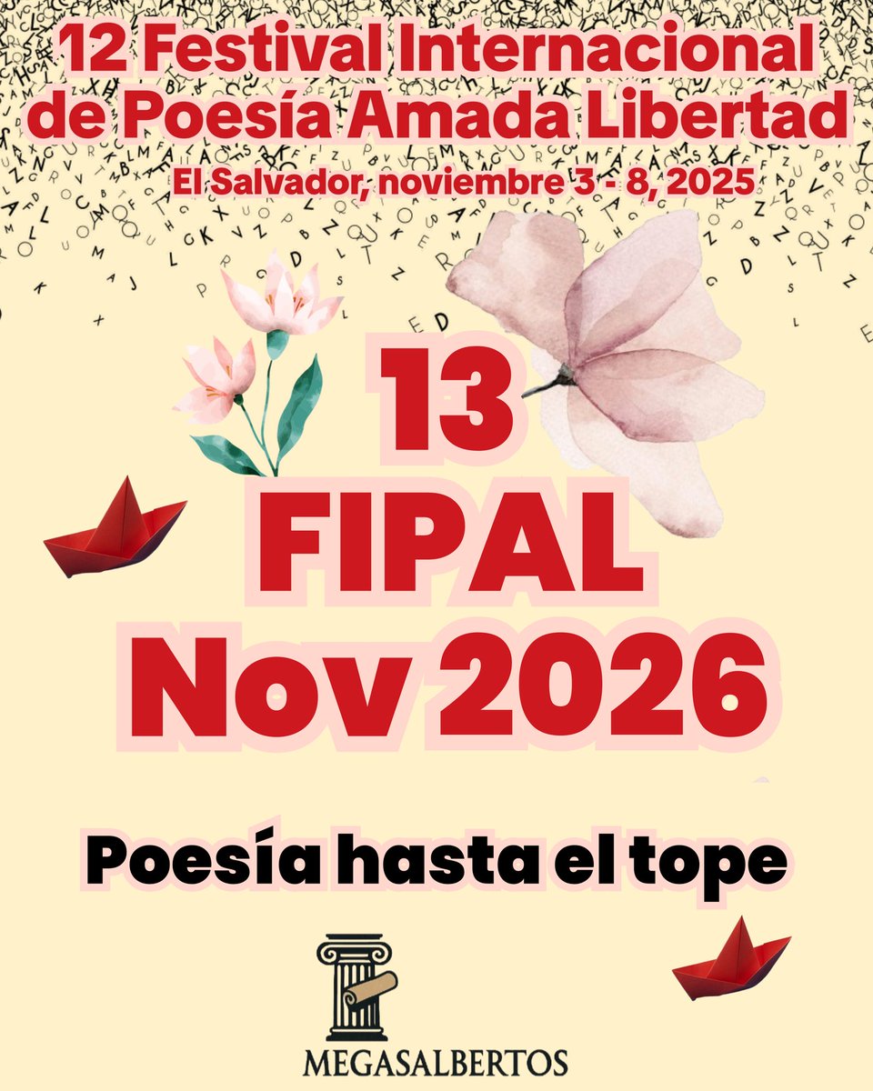 #13FIPAL #PoesíaHastaElTope
