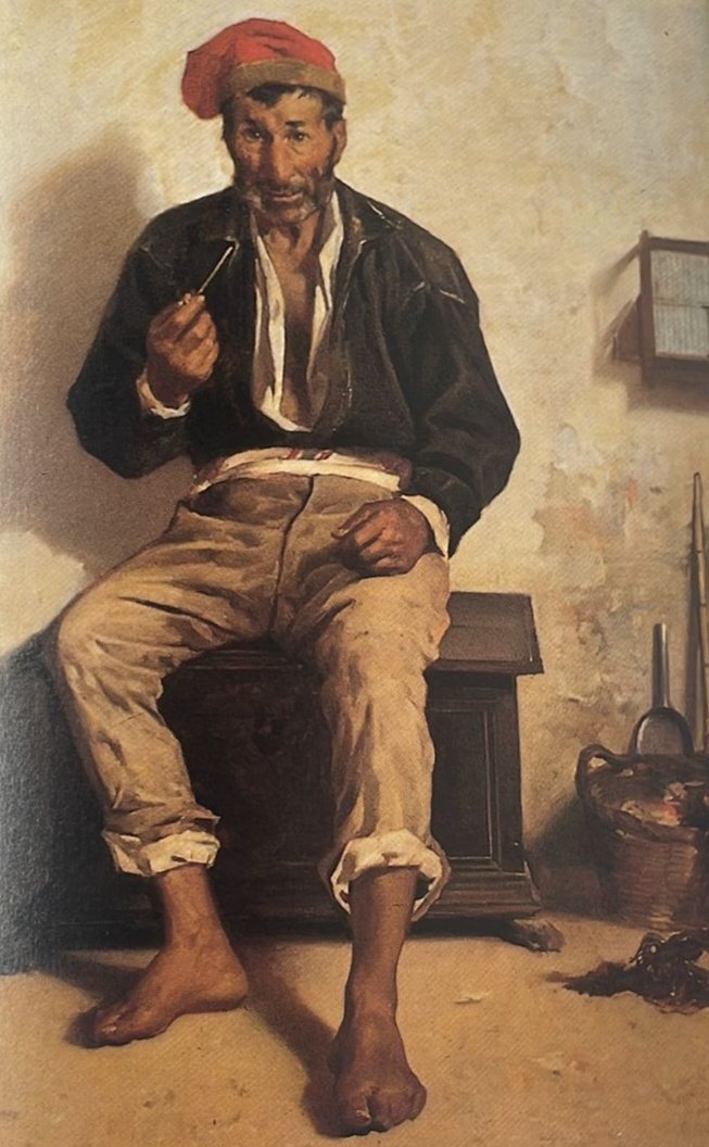 joanturrebassa's tweet image. Mariner amb barratina 
Palma 1898