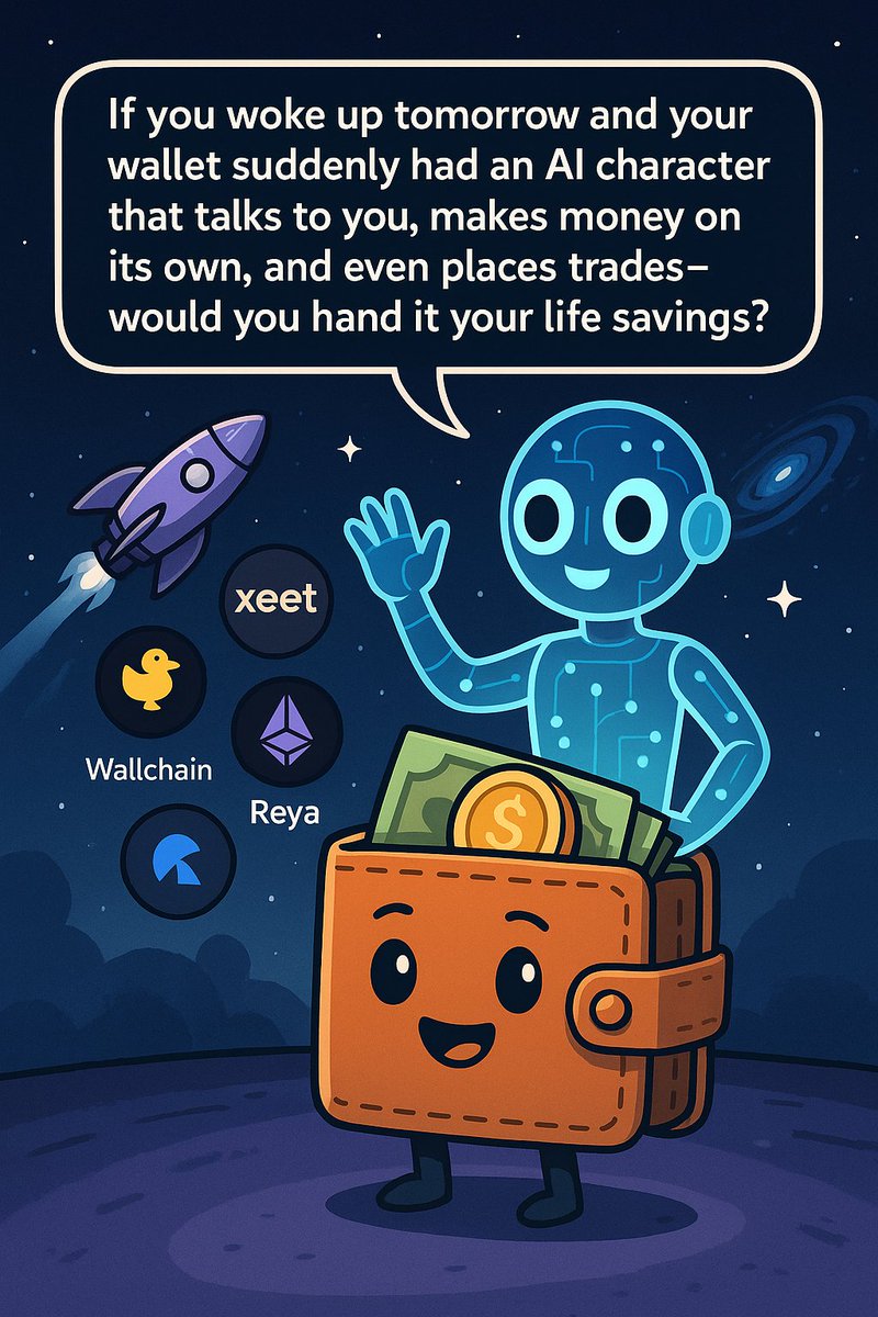 “If you woke up tomorrow and your wallet suddenly had an AI character that talks to you, makes money on its own, and even places trades......would you hand it your life savings?”

That’s the slightly crazy icebreaker for today’s crypto tale. Buckle up......let’s fly across a