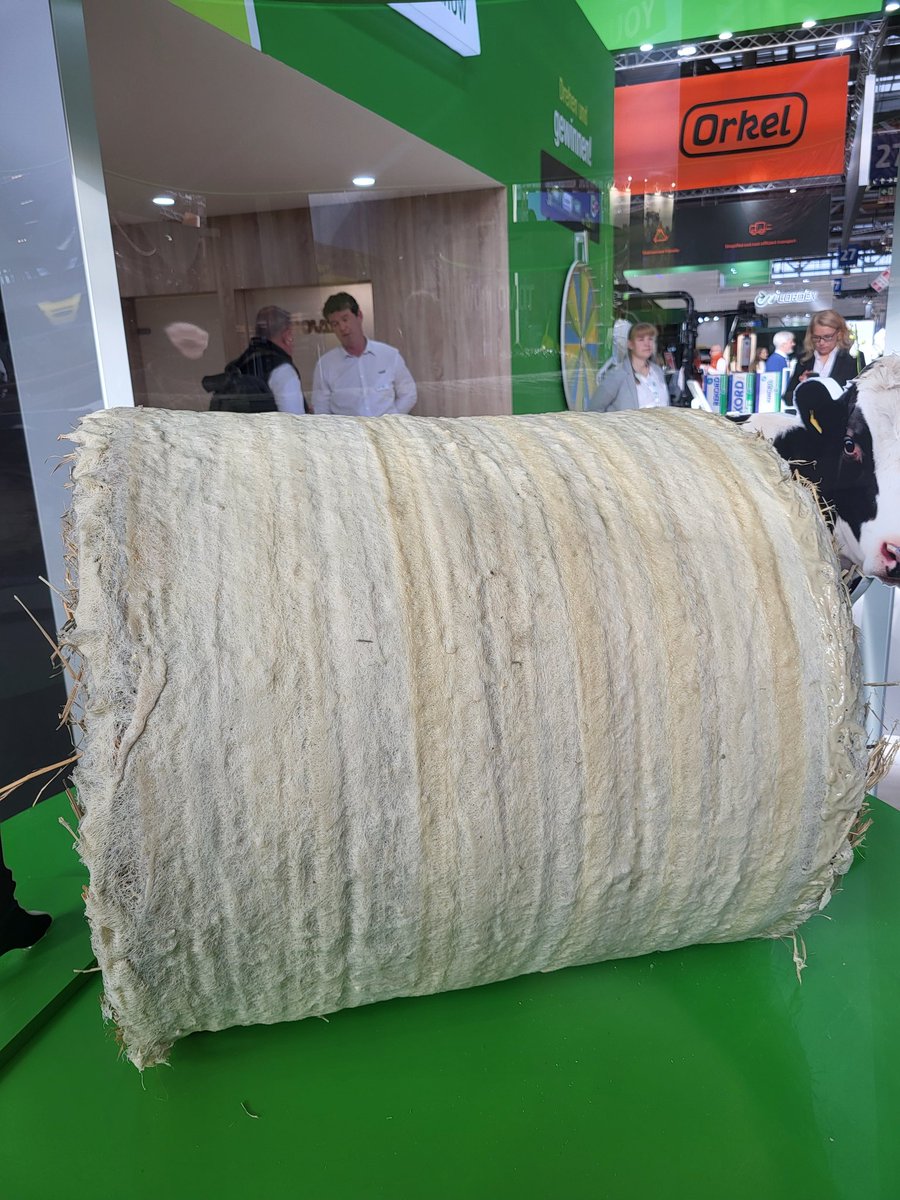 dillontom's tweet image. Edible bale wrap.