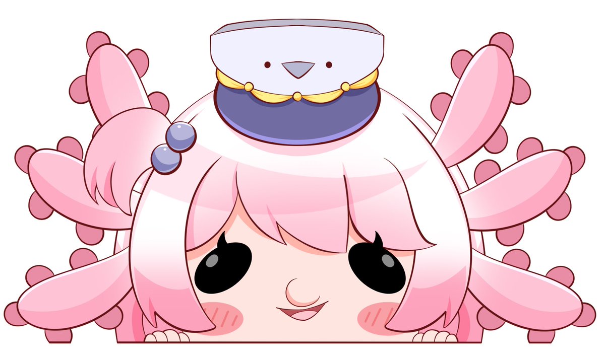 axieblobyl's tweet image. Blub blub have a good day 🩷

Art by @FendyD3n 
#axieblobart #vtuber #vtuberart