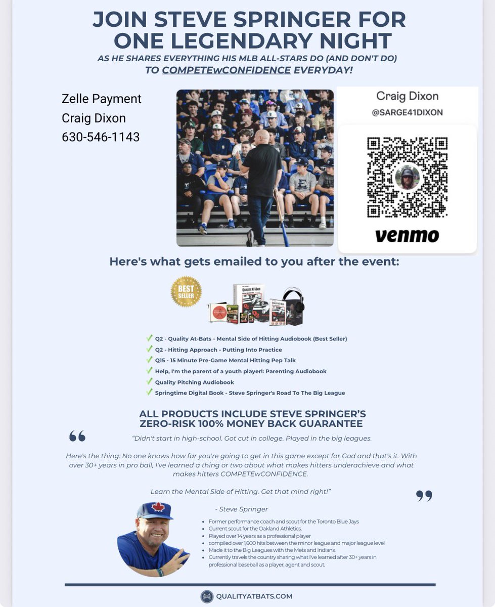 Bolingbrook Raiders Baseball Thursday, December 4, 2025
Bolingbrook High School Cafe, Door 17 Entrance

TIME: 630-8PM
ELIGIBILITY: Any Baseball/Softball player aspiring to the mental side of hitting, $75.00