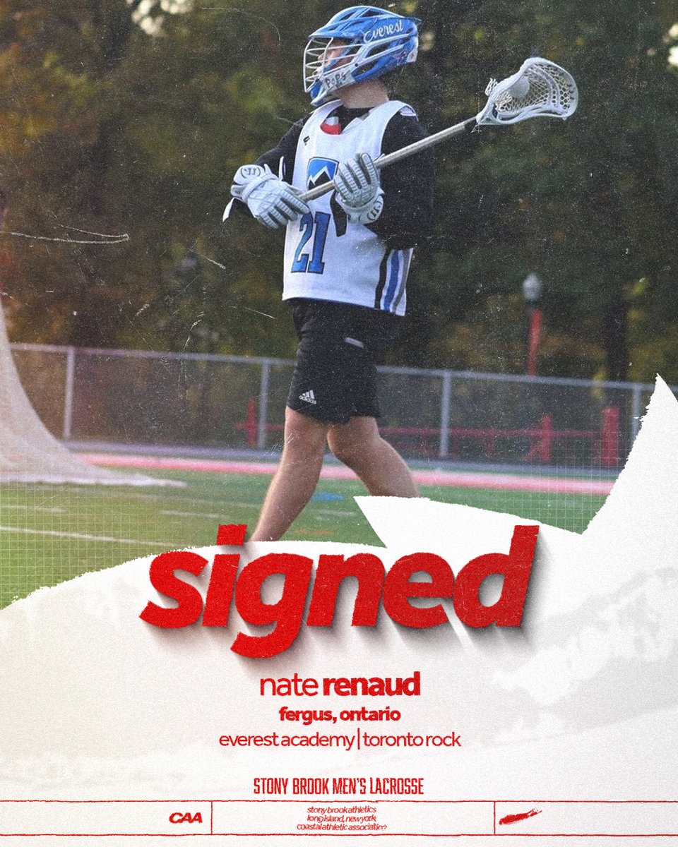 StonyBrookMLAX's tweet image. Welcome to Long Island 🏝️ 

🐺 Nate Renaud
🏠 Fergus, Ontario
🥍 Toronto Rock

🌊🐺 x #NSD