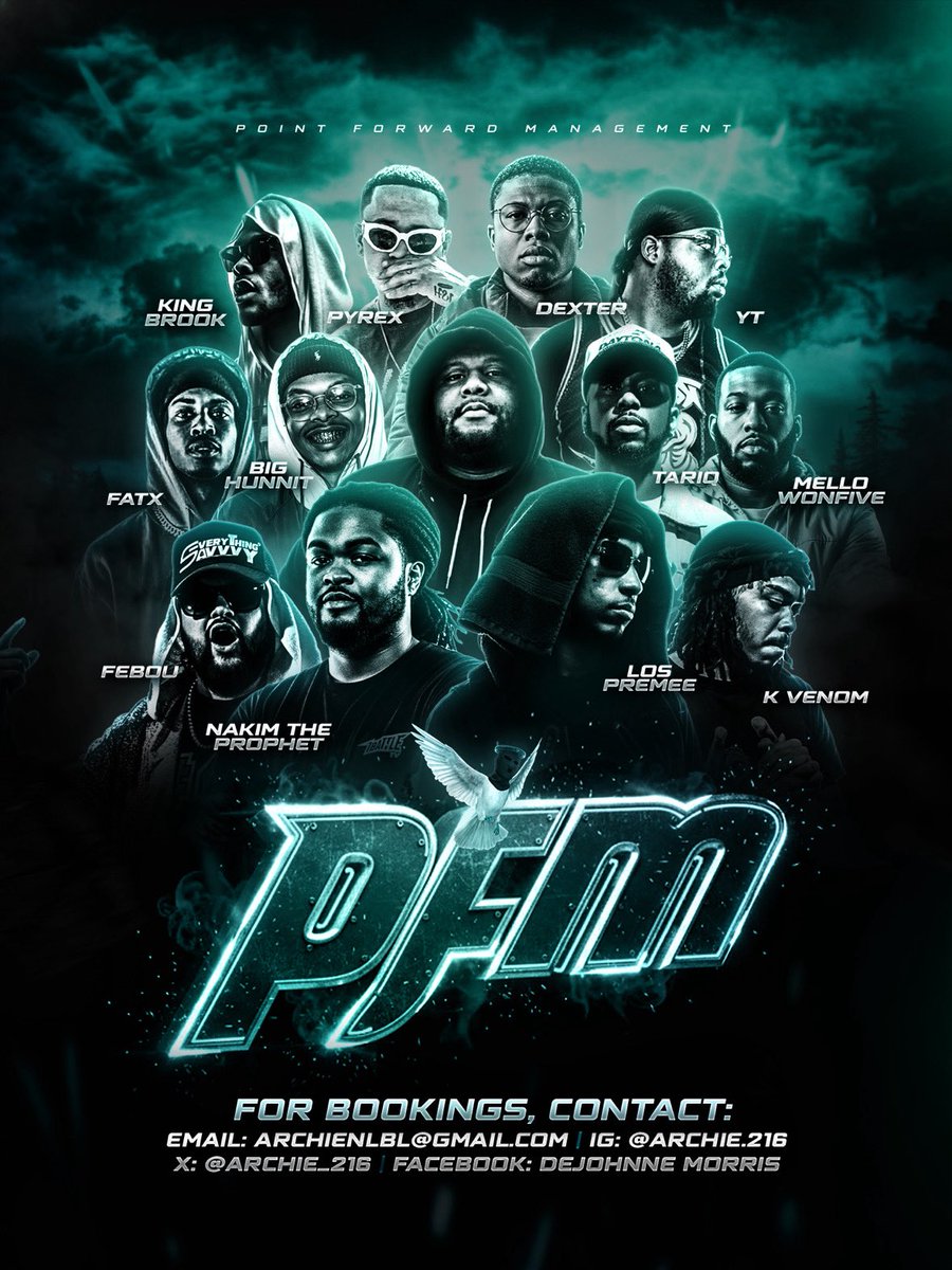 Archie_216's tweet photo. Yes. I manage a bunch of niggas too 😭. 
Point Forward Management🕊️
@LosPremee , @NakimPvP , @FelixBou 
@K__Venom, @TariqsJourney , @LookAtFATX 
@DexterGoredon, @BigHunnit216 
@Mellowon5ive , @PyrexLoopy , @Kiing_Brook and YT 
HMU to do business. 
#LongLiveMac https://t.co/PqXvciXpoH