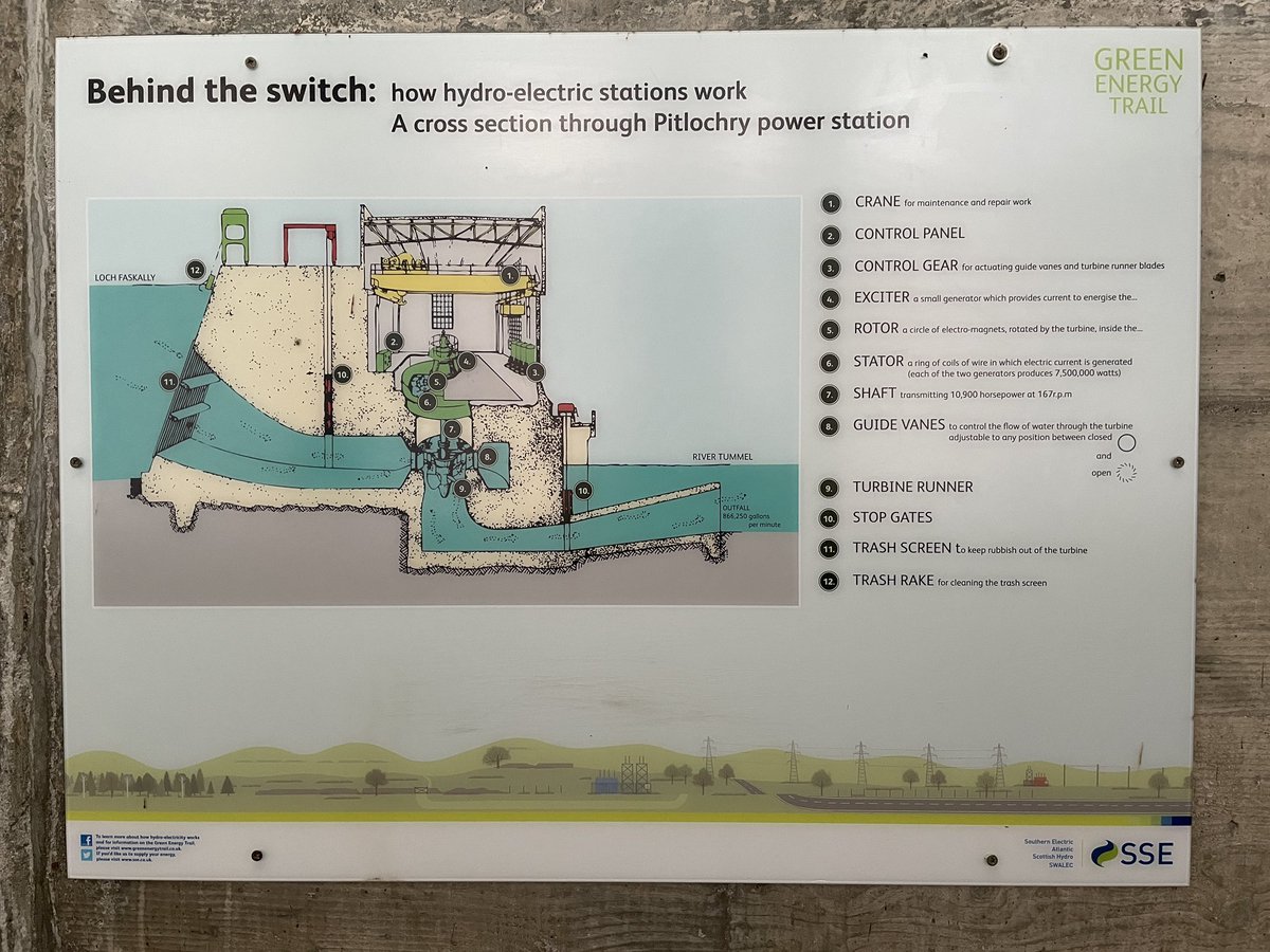 Great couple of days in Scotland with the Major Reservoir Owners Group. Lots to discuss, not least the plans for Reservoir Safety Reforms in England and Wales. Thanks to <a href="/SSE/">SSE - A Better World of Energy</a> for the tour of Pitlochry Hydroelectric Dam.