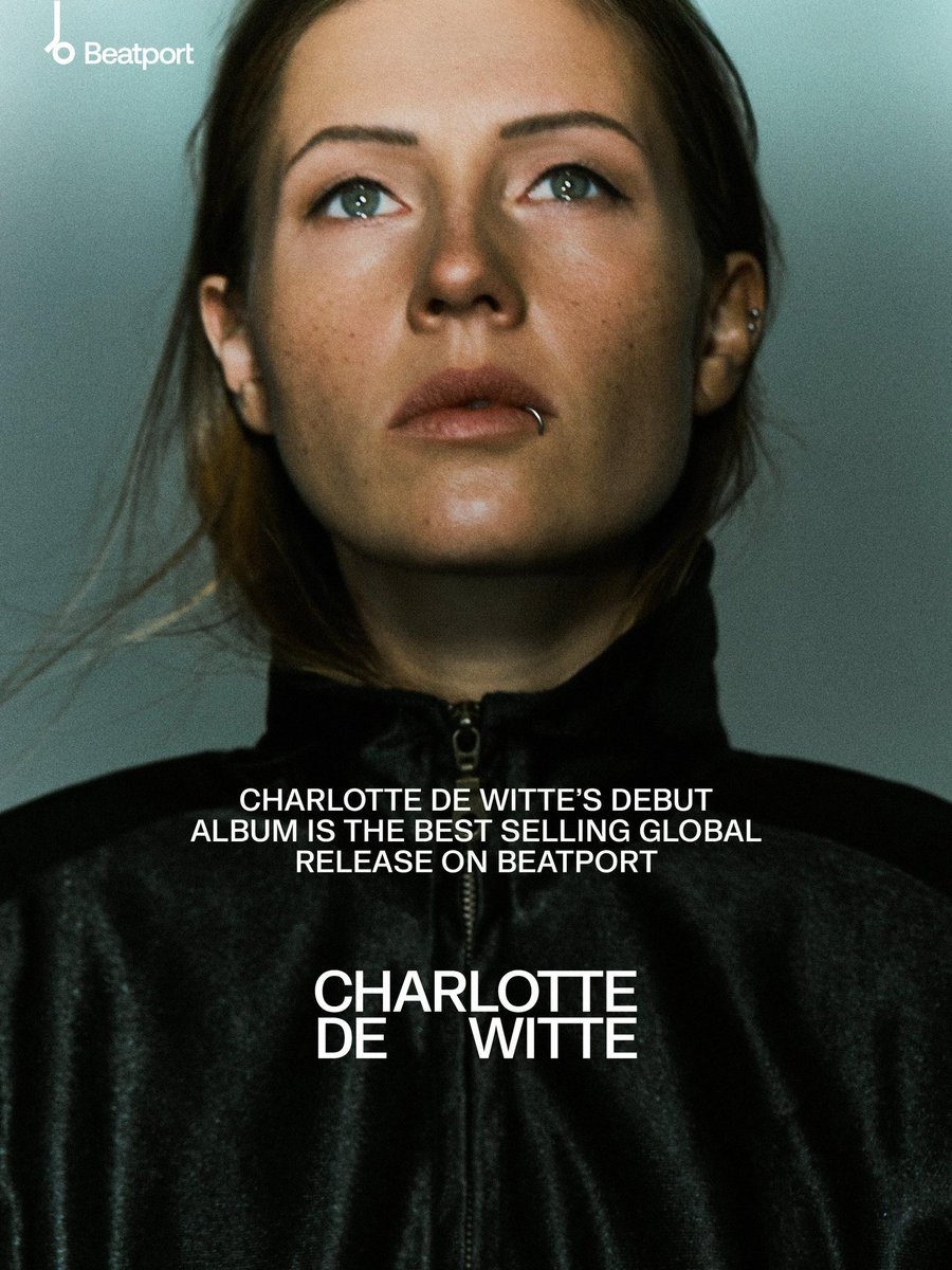 Charlotte de Witte’s debut album is the #1 best-selling global release on Beatport 🌍

Thank you to everyone supporting this journey. The story has only just begun 🖤

beatport.com/release/charlo…