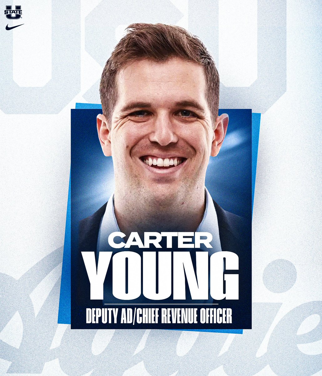 USUAthletics's tweet photo. Welcome to Cache Valley @carterwyoung!

"I look forward to getting to know the community and fans and helping lead Utah State's growth and success in the Pac-12 era."

➡️ https://t.co/FVZGqjl53a https://t.co/gcT3fpJow7