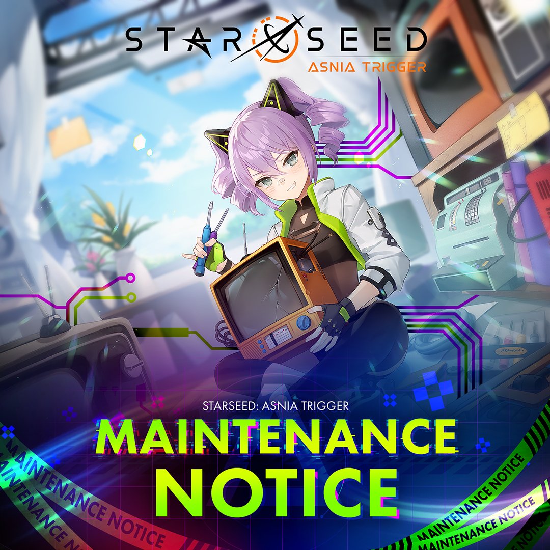 Hello, Architects! 📢

We will be conducting maintenance to implement new updates.

[Maintenance Period]

Nov. 12, 3:55 PM – 9:00 PM PST / Nov. 12, 11:55 PM – Nov. 13, 5:00 AM UTC.

[Major Update]

- New Explicator Proxyan: Fuchsia
- New Costumes (Fuchsia, Echidna)