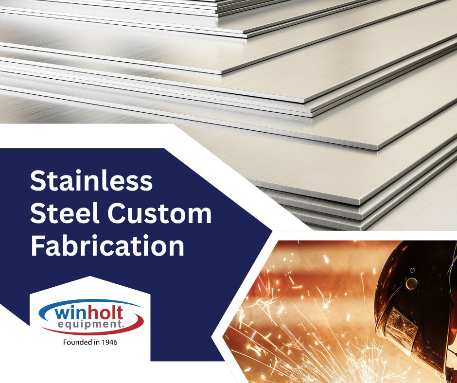 Winholt's tweet image. No matter your industry, #Winholt #CustomStainlessSteelFabrication is tailored to your operational needs. Engineered for excellence. Built to your specs. Made in the USA!

View our SS Fab Brochure: flipsnack.com/winholt/winhol… #FoodserviceSolutions #StainlessSteelEquipment #MadeInUSA