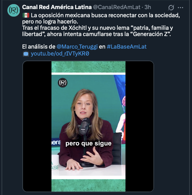 DoliaEstevez's tweet image. Estos dos injerencias extranjeros de Canal Red de Pablo Iglesias, ella rusa y él argentino, financiados por el gobierno de Morena, se sienten con derecho de intervenir en la política interna mexicana. Se mudaron a México porque su mensaje de odio y polarización fracasó en España.