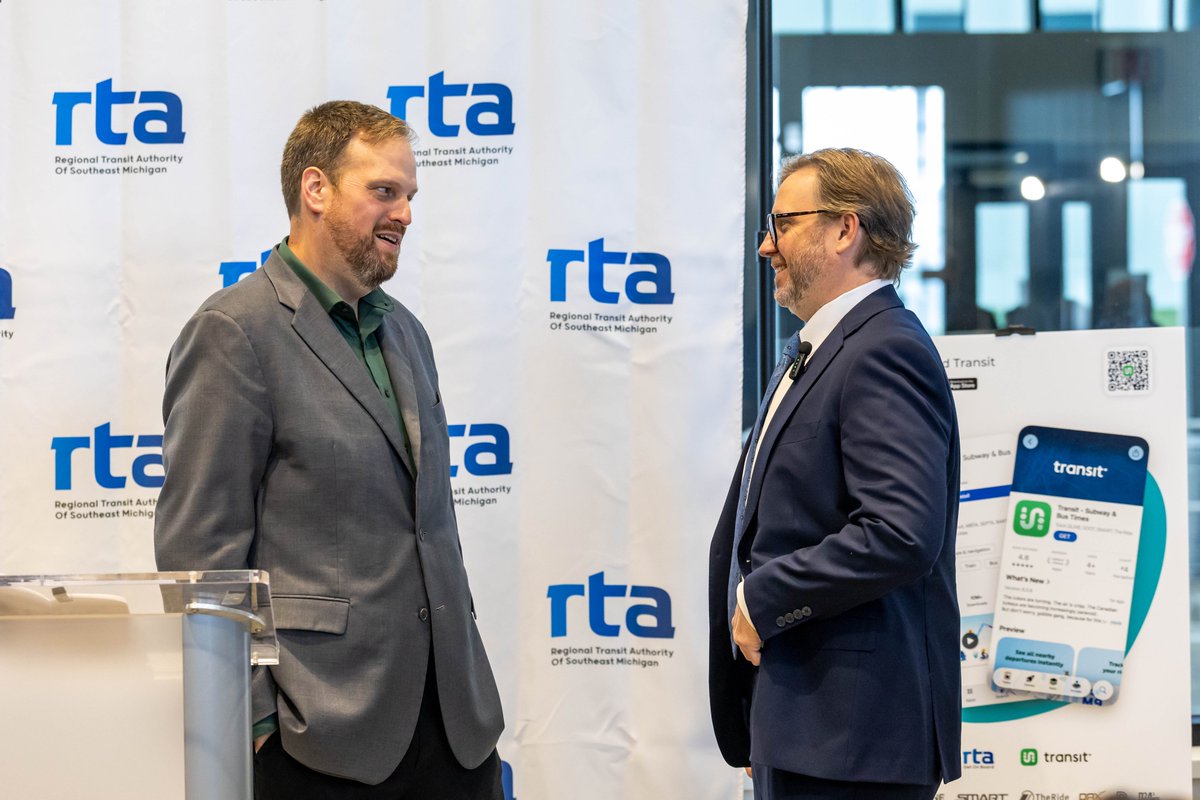 RideDDOT's tweet image. 🆕 We’re excited to announce that DDOT riders now have access to Transit Royale, the premium subscription of the @transitapp, through our new partnership with the @RTAmichigan! 🎉

🔗 Learn more &amp;amp; download the app: rtamichigan.org/transitapp