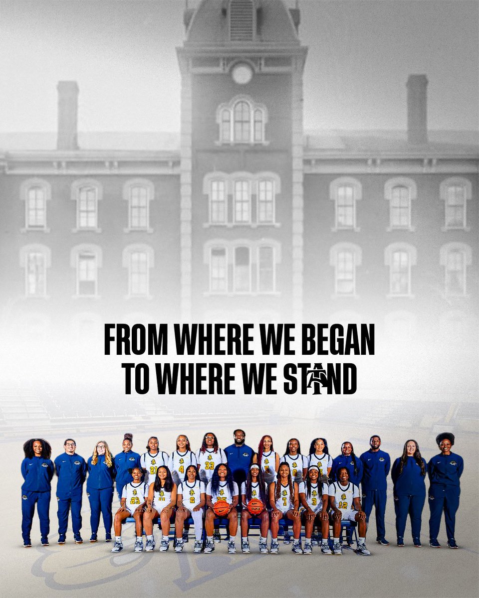 LadyAggieBall's tweet image. Born at Shaw. Built at A&amp;amp;T.
From humble beginnings to hosting our history, right here at home. 💙💛

#AggieWBB #AggiePride #Commit2Grit #WeAboveMe #LevelUp #BeUncommon