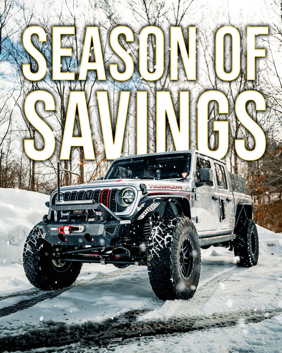 It’s go time! ⏰ Our Season of Savings is on, shop fast before these deals disappear! quadratec.com/special-offers